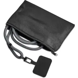 Altitude Resort Crossbody Phone Strap in Pouch - Grey Set